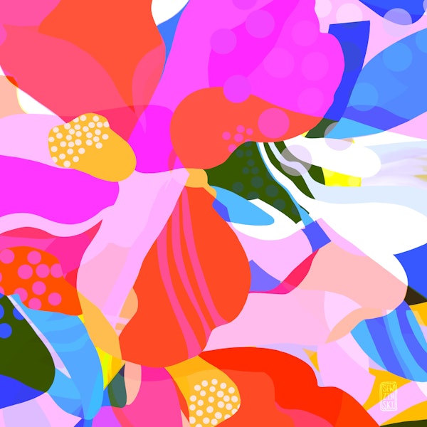 Abstract Florals I
