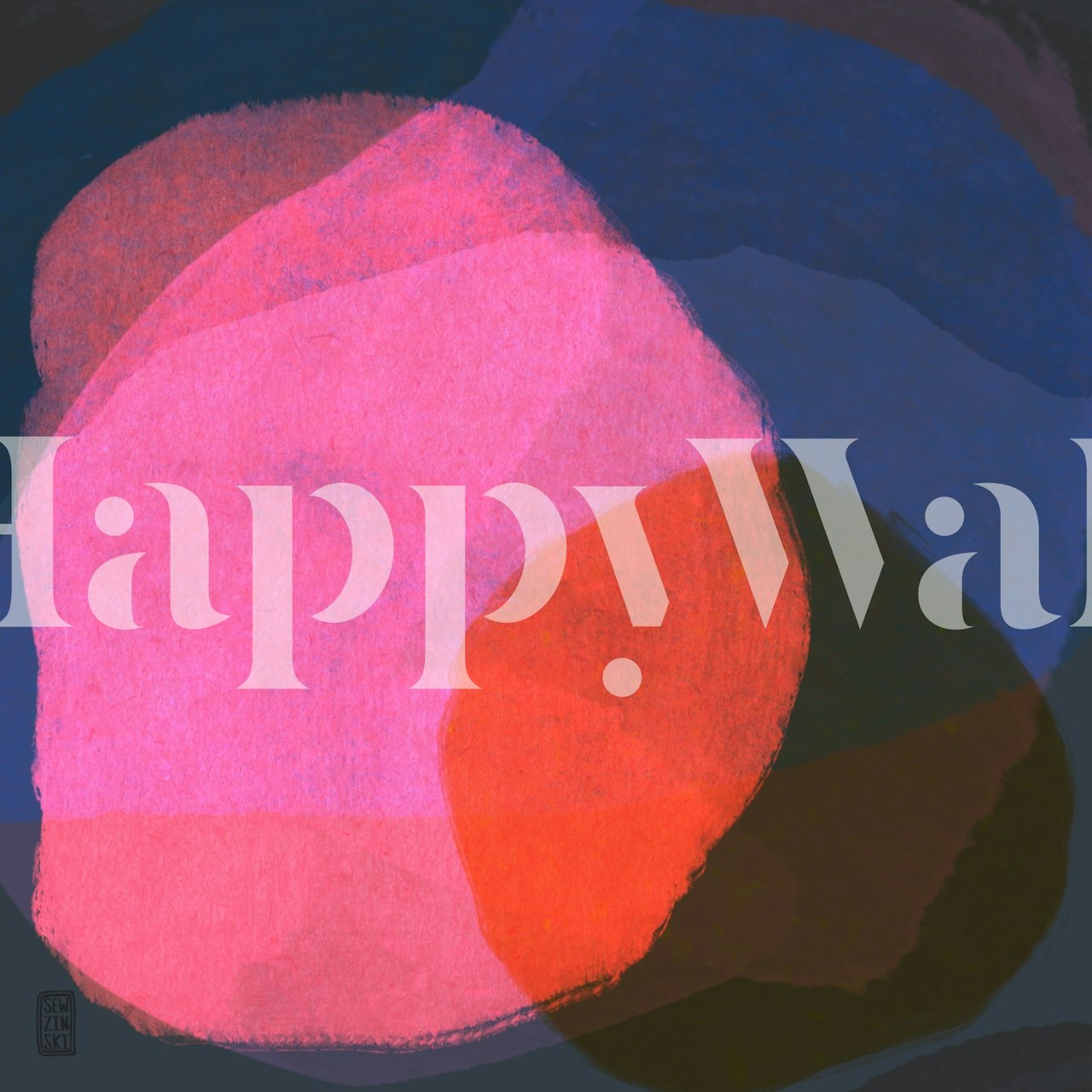 Lisää Adding Light Abstract Painting -tapetti huoneeseen