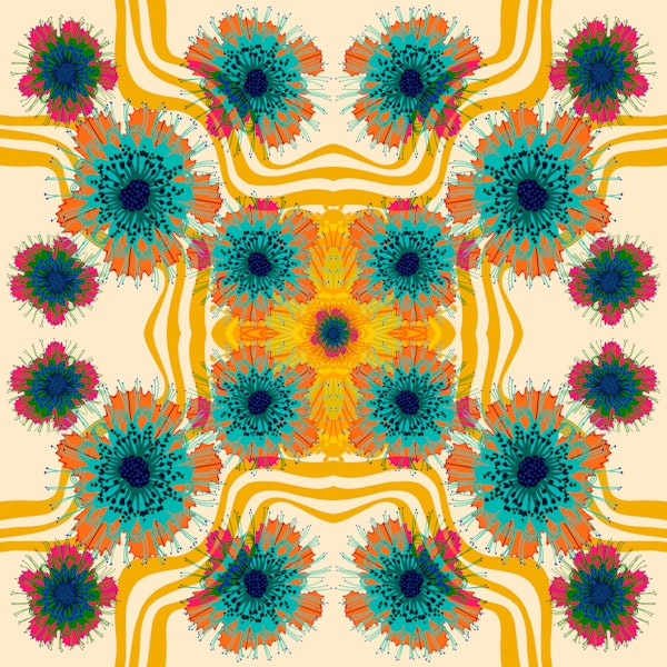 Banksia Floral Pattern