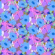 Blue Wildflowers Pattern