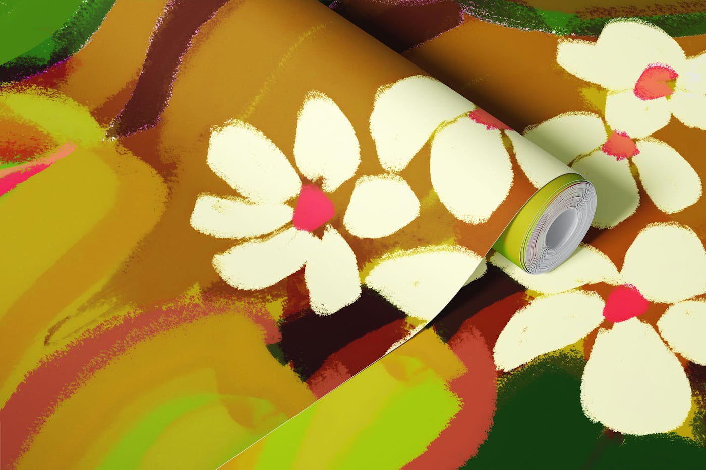 Blossom & Harvest wallpaper roll