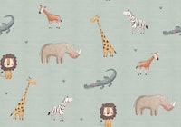 Jungle Safari Companions tapete