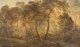 Enchanted River Forest Painting Autumn