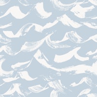 graphic marks ocean waves - soft grey blue tapete
