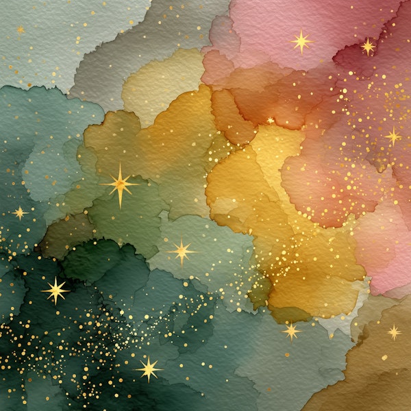 Celestial Watercolor Dream
