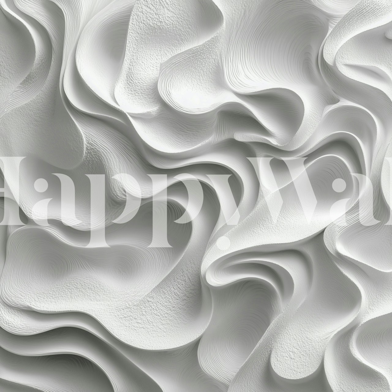 Dreamy Waveforms wallpaper in a room