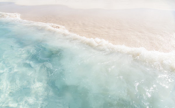 Soft Pastel Caribbean Ocean Bliss 1