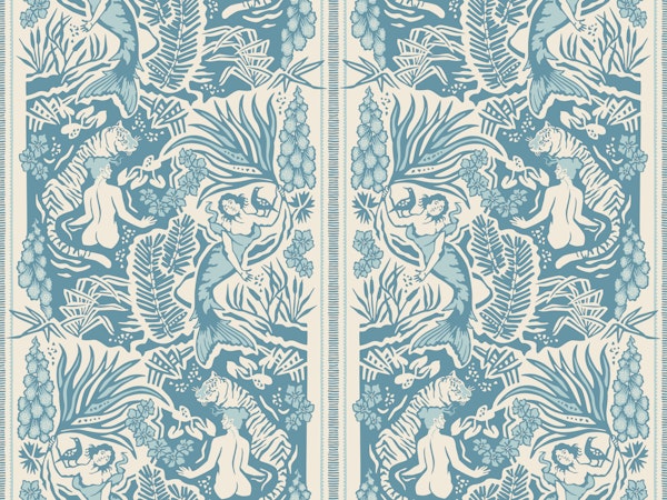 Paradise - light blue - large scale