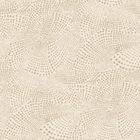 Curvy dots - warm beige - Large scale papel pintado