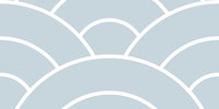 Seigaiha Soft Blue Arches tapety