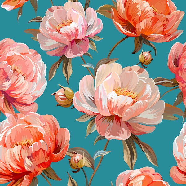 Blooming Peonies Delight