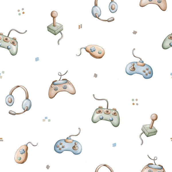 Retro Gaming Gear Large In White