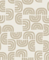 Beige Arches on Cream wallpaper
