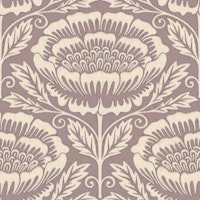 Vintage Damask Sunflower Tapestry Soft Lilac tapete