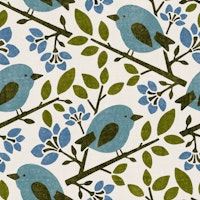 Tanager - blue wallpaper