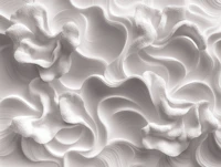 Elegant White Swirls tapetas