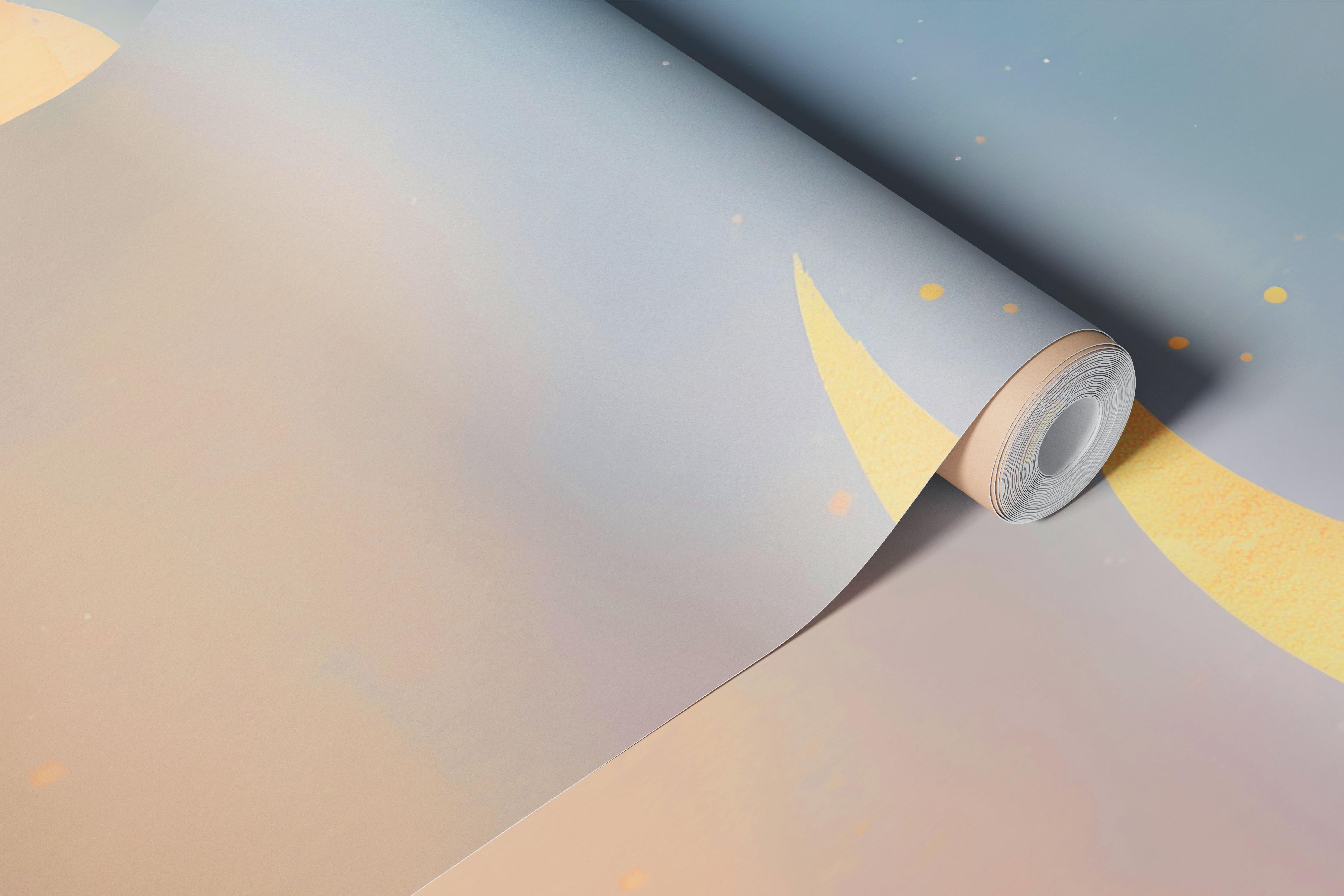 Tapeta Dreamy Nightscape v pokoji