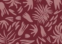 Abstract Botanical Charm tapet