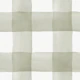 Handpainted Watercolour Gingham - Sage Green