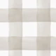 Handpainted Watercolour Gingham - Greige