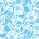 Ice Cubes - turquoise blue
