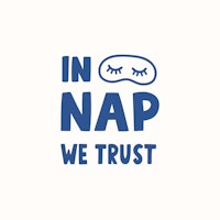 Dreamy Nap Zone Blue Beige wallpaper