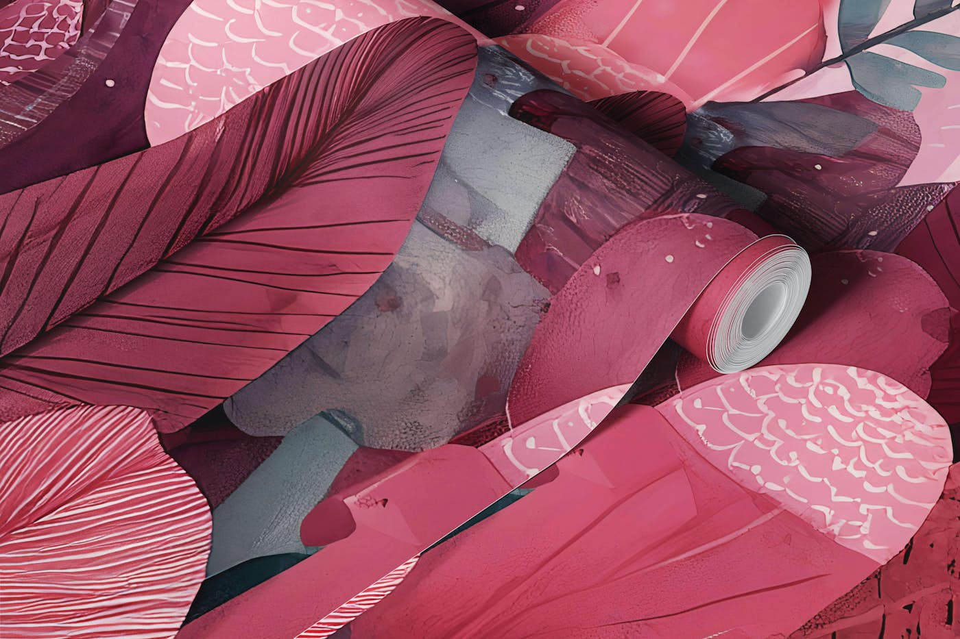 Rustic Botanical Bliss wallpaper roll