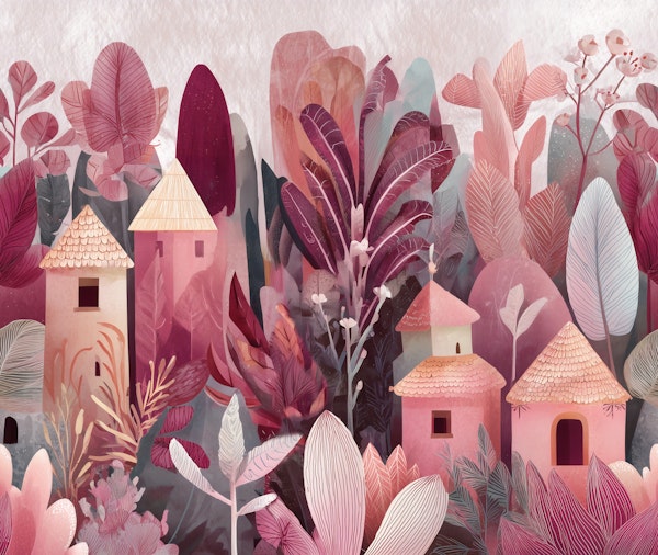 Whimsical Forest Village