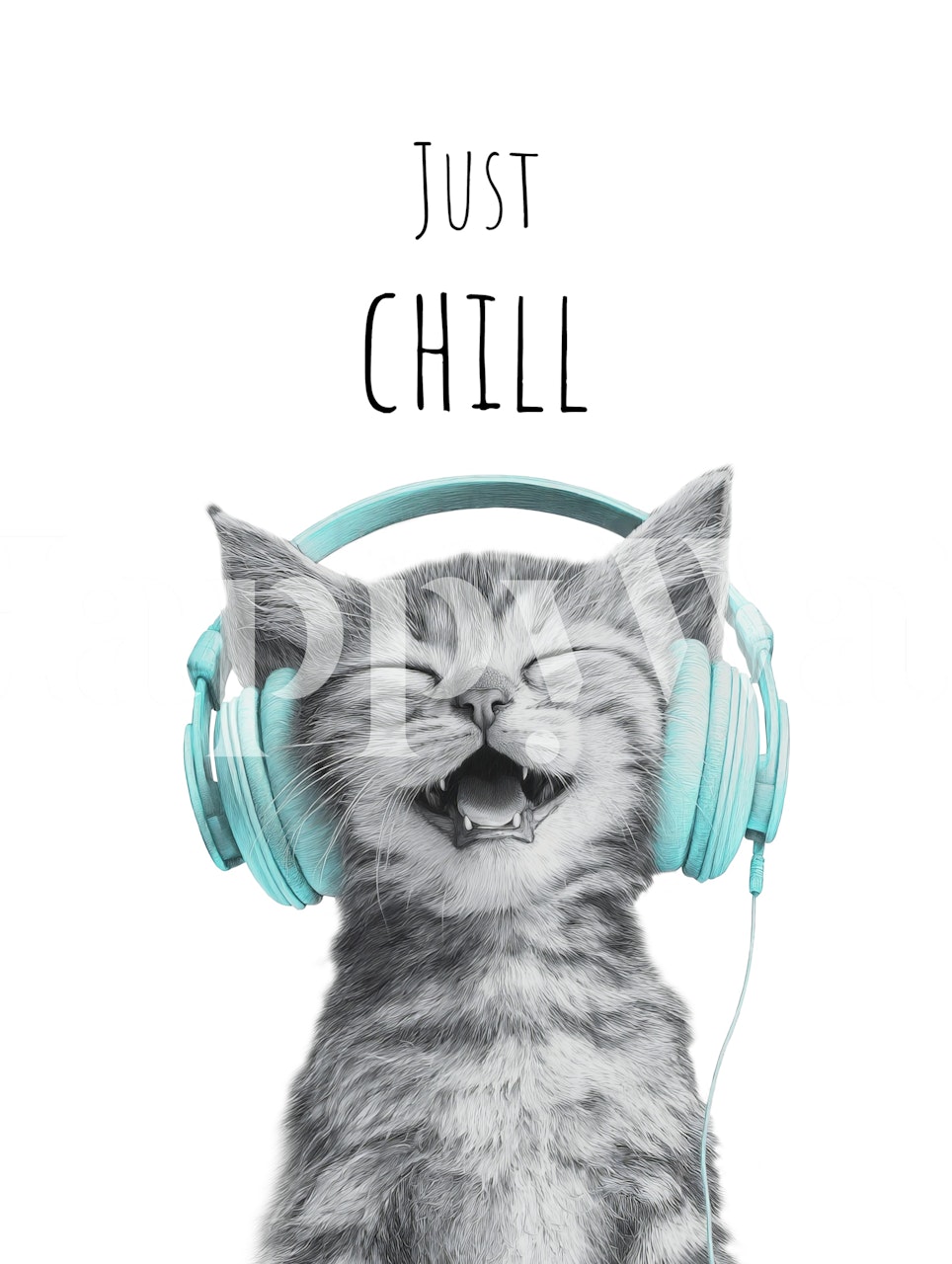 Cool Cat wallpaper in a cheerful setting