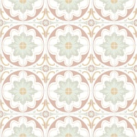 Aged Cement Tile Backsplashes - Powder papiers peint
