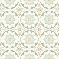 Aged Cement Tile Backsplashes - Sage tapety