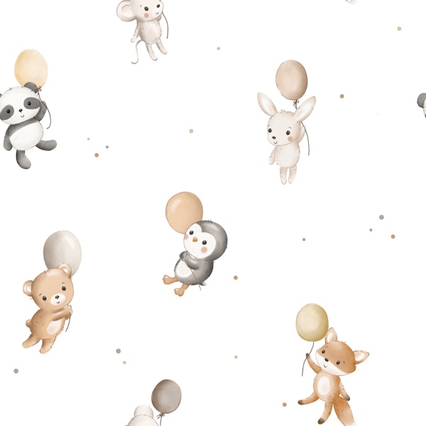 Floating Friends Adventure Small In White