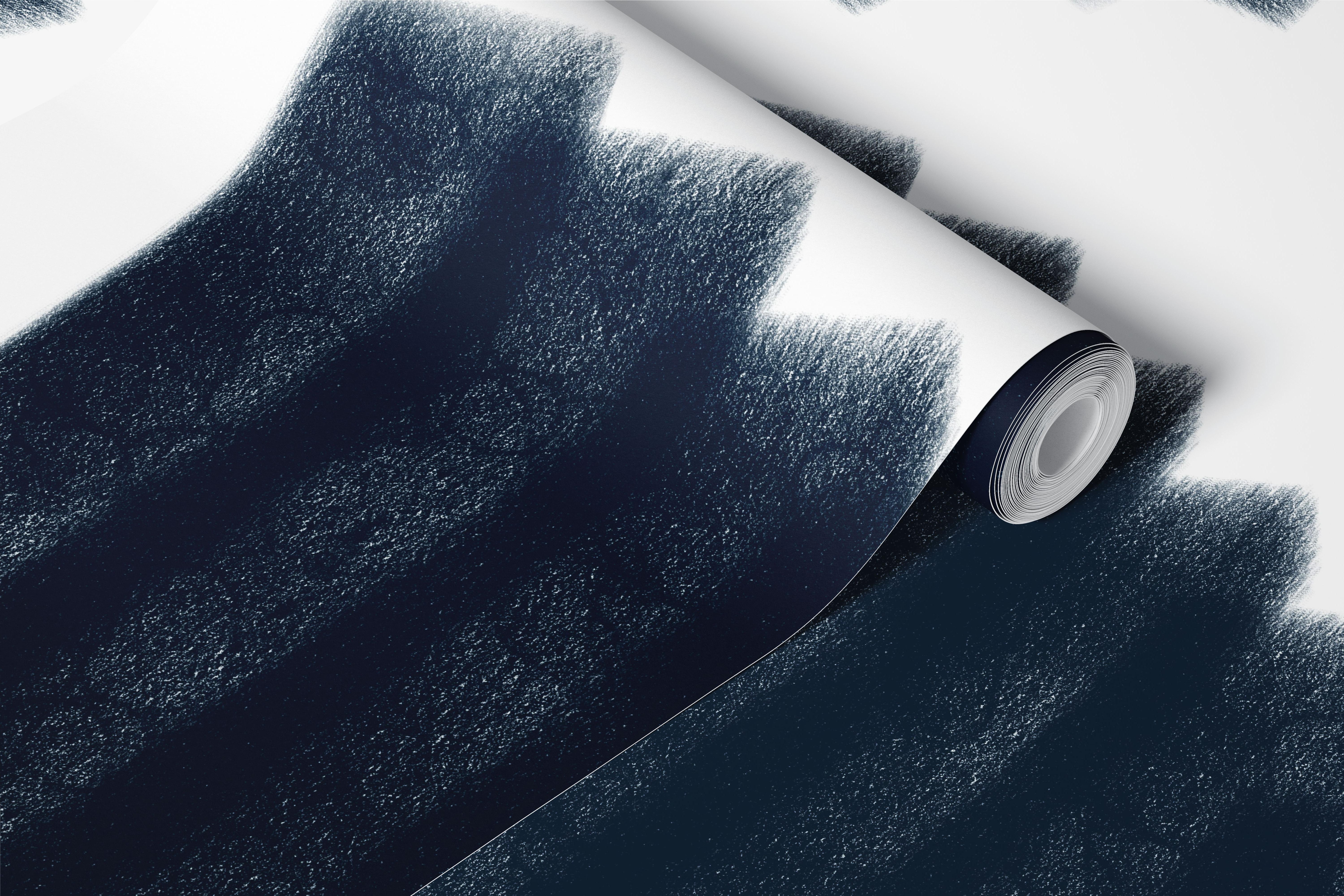 Wzór tapety Abstract Indigo w pokoju