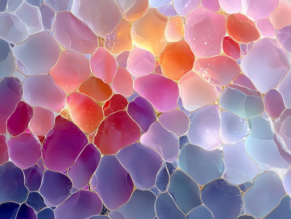 Radiant Glass Mosaic