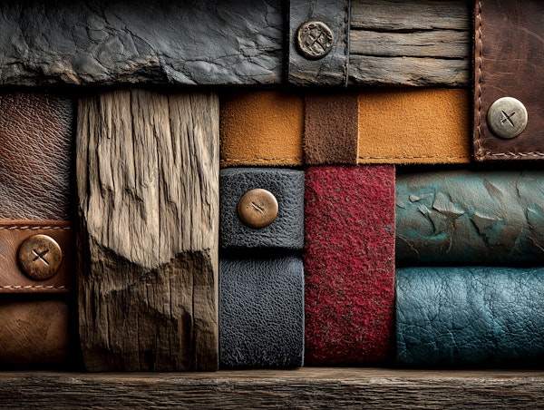 Rustic Texture Collage