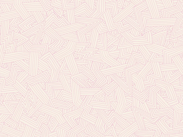 Pink and Pearl Abstract Geometric Maze