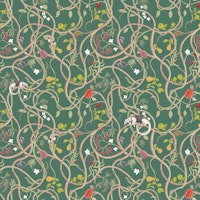 Tamanduas-Anteaters in Green wallpaper