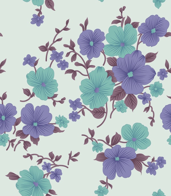 Colorful Flower Fusion