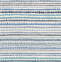 eclectic stripes - blue tones papel pintado