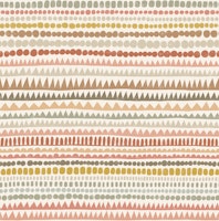 eclectic stripes - desert tapete