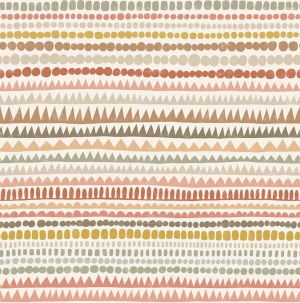 eclectic stripes - desert
