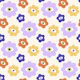 Eyes Flowers Mural