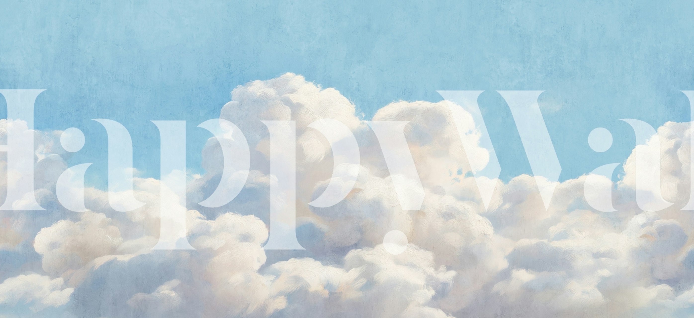 Infinity Blue Sky Clouds wallpaper u sobi