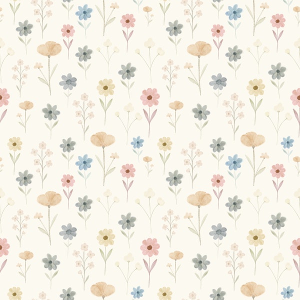 Pastel spring flower