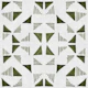 Triangles Composition Light Olive