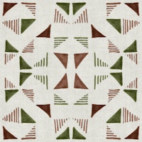 Triangles Composition Forest tapete