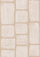 Beige Stones Handmade Painted Shapes wallpaper