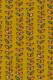 Climbing Vines Stripe Retro Leaves Mustard