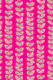 Climbing Vines Stripe Retro Leaves Fuchsia