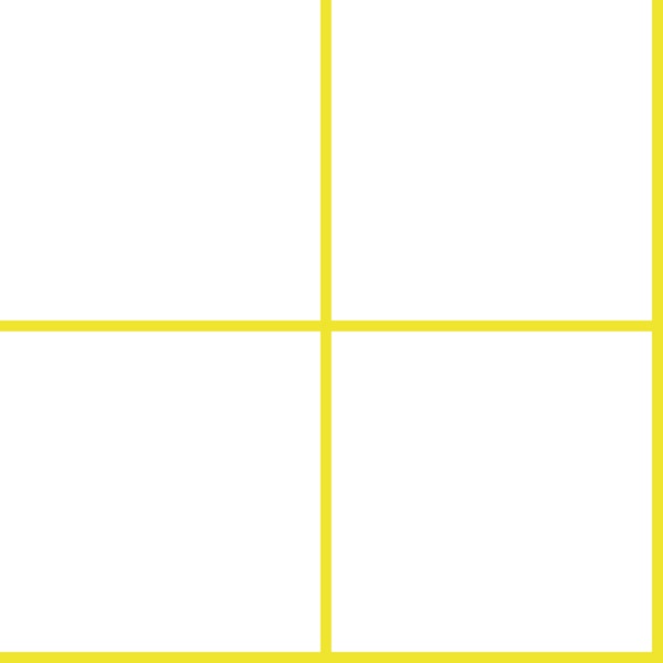 White And Bright Yellow Grid